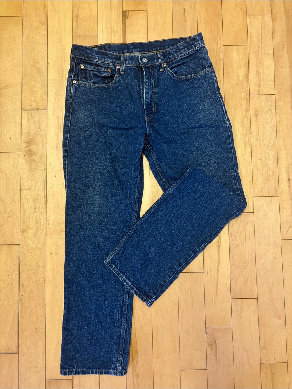 2022 W34 L30 Levi's 516 Straight Fit Demin Jeans